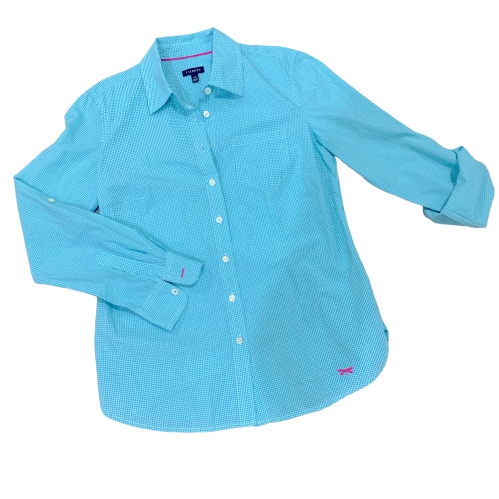 Talbots Gingham button down shirt - Picture 4 of 9